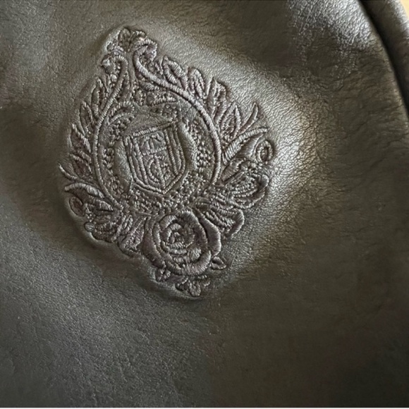 Honor The Gift Pants Size Small Faux Leather Zipper Wide Leg - Picture 8 of 11